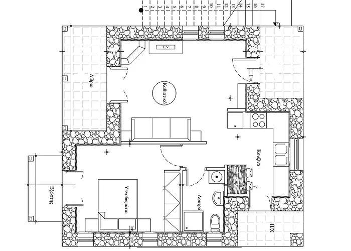 Elevi Mare Apartment Tiros